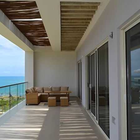 Lujoso Penthouse - Vista Al Mar - Playa Privada Apartman Cartagena Kültér fotó