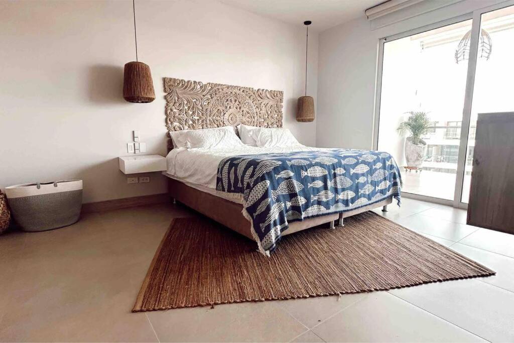 Lujoso Penthouse - Vista Al Mar - Playa Privada Apartman Cartagena Kültér fotó